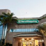 Fachada do Barra Shopping. vaga no barra shopping